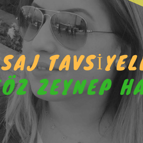 Masöz Zeynep Hanım Masaj Tavsiye Ataşehir